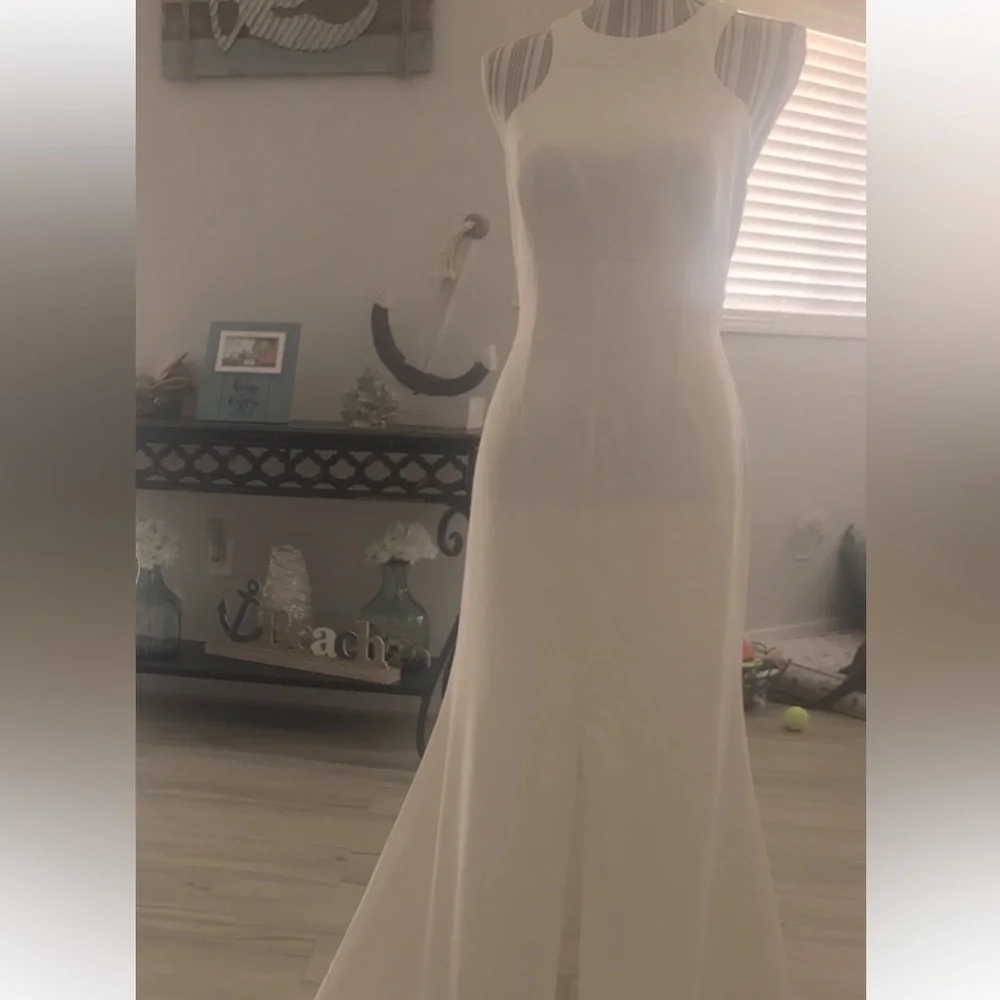 Vera Wang Wedding Dress Size 6 - Picture 2 of 4